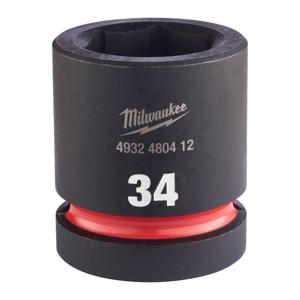 Milwaukee ShockWave™ Krachtdop 1" kort | 34 mm - 4932480412