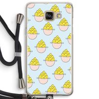 Citroenen: Samsung Galaxy A5 (2016) Transparant Hoesje met koord