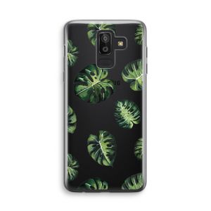 Tropische bladeren: Samsung Galaxy J8 (2018) Transparant Hoesje