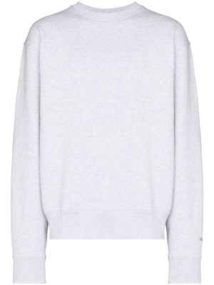 adidas x Pharrell Williams sweat à col ras-de-cou - Gris