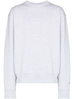 adidas x Pharrell Williams sweat à col ras-de-cou - Gris
