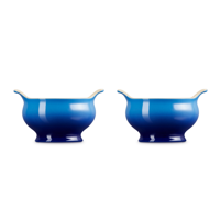 LE CREUSET - Heritage - Soepkom 0,60l Azure set/2