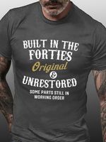 Men's Printed T Shirt With Forties