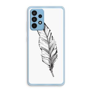 Pluim: Samsung Galaxy A52 Transparant Hoesje
