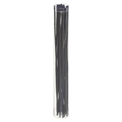 Geurstokjes navulling - 20x losse stokjes - 25 cm - zwart hout - voor geurverspreider - interieurpar