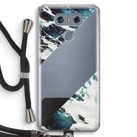 Golven: LG G6 Transparant Hoesje met koord