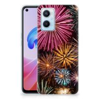 OPPO A96 | OPPO A76 | Sillicone Back Cover | Vuurwerk