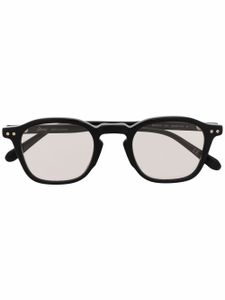 Brioni lunettes de soleil à monture carrée - Noir