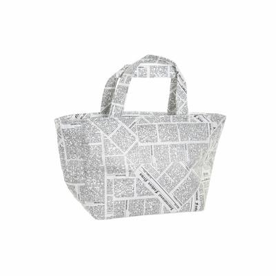 Lunchtrommel DKD Home Decor Thermisch Wit Zwart 23 x 14,5 x 20 cm
