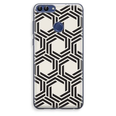 Geometrisch patroon: Huawei P Smart (2018) Transparant Hoesje