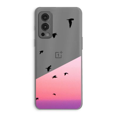Fly away: OnePlus Nord 2 5G Transparant Hoesje