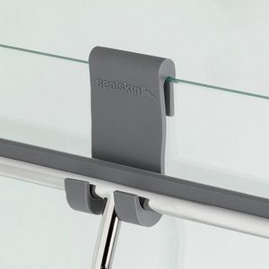 Sealskin Urban Deluxe Raamwisser inclusief flexibele glashaak en schroefhaak RVS gepolijst