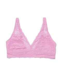 HEMA Bralette Met Kant Fluor Roze (fluor roze)