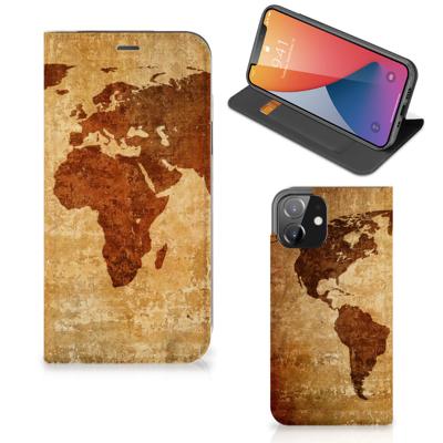 iPhone 12 | iPhone 12 Pro | Book Cover | Wereldkaart