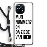 Da ziede van hier: Xiaomi Mi 11 Transparant Hoesje met koord