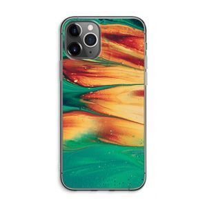 Green Inferno: iPhone 11 Pro Max Transparant Hoesje
