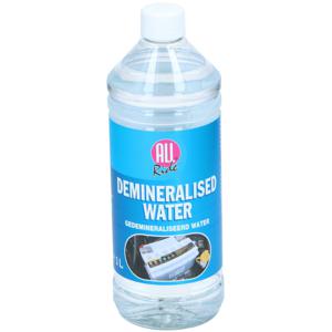 Accuwater/Demiwater - gedemineraliseerd water - fles 1 liter- water zonder zouten   -