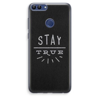 Stay true: Huawei P Smart (2018) Transparant Hoesje