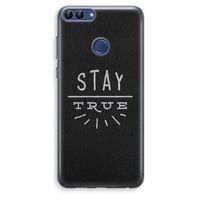 Stay true: Huawei P Smart (2018) Transparant Hoesje