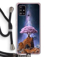 Ambition: Samsung Galaxy A51 5G Transparant Hoesje met koord Ambition: Samsung Galaxy A51 5G Transparant Hoesje met koord