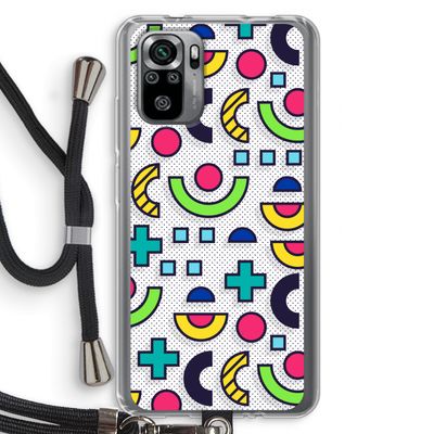 8-bit N°6: Xiaomi Redmi Note 10S Transparant Hoesje met koord
