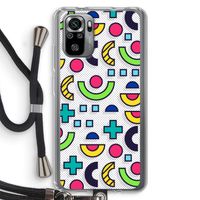 8-bit N°6: Xiaomi Redmi Note 10S Transparant Hoesje met koord