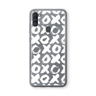 XOXO: Samsung Galaxy A11 Transparant Hoesje