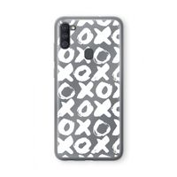 XOXO: Samsung Galaxy A11 Transparant Hoesje