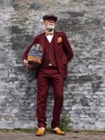 Maatpak Voor Heren | 3-delig Pak | Rood Barleycorn | Scudboat | Peaky Blinders | Peaky Blinders