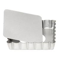 Patisse Taartvorm - mini - vierkant - 10 cm - quiche bakvorm
