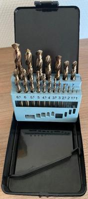 PRO Drill bit set hsco-cobalt fiset 1.0-10.0