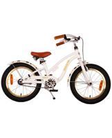 Volare miracle cruiser kinderfiets - meisjes - 16 inch - wit - prime collection