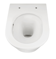 Wiesbaden Vesta rimless hangend toilet met Tornado-flush 42 x 36 x 52,5 cm, mat wit
