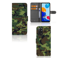 Xiaomi Redmi Note 11/11S Telefoon Hoesje Army Dark - thumbnail