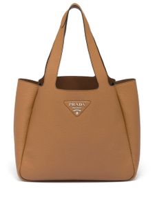 Prada sac cabas en cuir - Marron