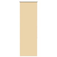 VidaXL Rolgordijn verduisterend 50x130cm stofbreedte 45,7 cm polyester
