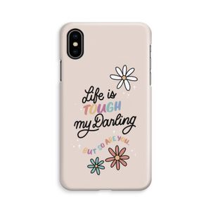 Tough Life: iPhone Xs Volledig Geprint Hoesje