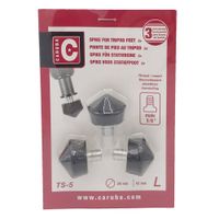 Caruba 3/8" Tripod Spike Rubber / 28mm (3 stuks)