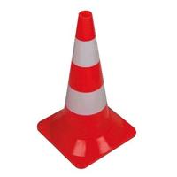 Afbakeningskegel 50cm rood wit | 10 stuks