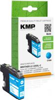 KMP Inktcartridge vervangt Brother LC-225XLC Compatibel Cyaan B63C 1530,4003