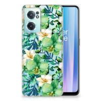 OnePlus Nord CE 2 5G | TPU Case | Orchidee Groen
