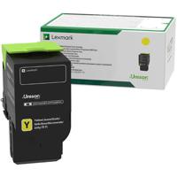 Lexmark Tonercassette (recycling) C2325 C2425 C2535 MC2325 MC2425 MC2535 MC2640 Origineel Geel 2300 bladzijden C232HY0 - thumbnail