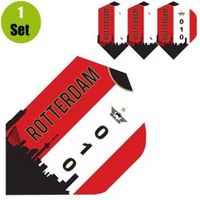 Rotterdam Dartflights Rood - thumbnail