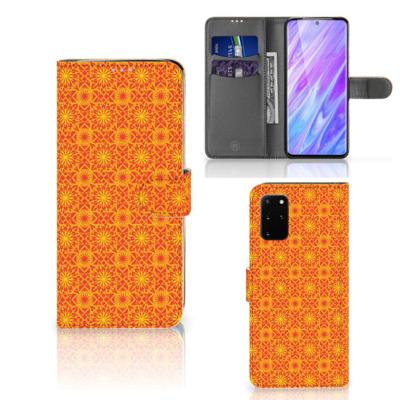 Samsung Galaxy S20 Plus | Telefoon Hoesje | Batik Oranje
