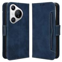 Huawei Pura 70 Cardholder Series Portemonnee Hoesje - Blauw