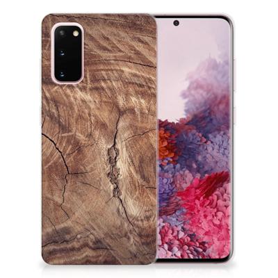 Samsung Galaxy S20 | Bumper Hoesje | Tree Trunk