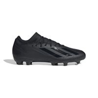 adidas X Crazyfast.3 Gras Voetbalschoenen (FG) Zwart Antraciet - thumbnail