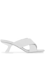 Ferragamo mules à brides croisées 55 mm - Blanc - thumbnail