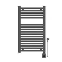 Elektrische Radiator BWS Lara 76.6x45 Cm Smart Wifi Gunmetal PVD