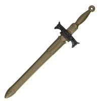 Speelgoed ridder verkleed zwaard zilver grijs 66 cm